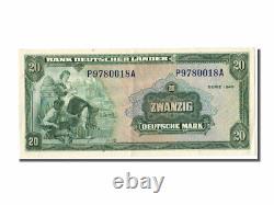 #101686 Banknote, GERMANY FEDERAL REPUBLIC, 20 Deutsche Mark, 1949, 1949-08