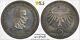 1955-f Germany Federal Republic 5 Mark Silver Coin Friedrich Schiller Pcgs Ms-62