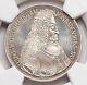 1955, Germany (federal Republic). Silver 5 Mark Louis Of Baden Coin. Ngc Unc+