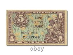 #21890 Banknote, GERMANY FEDERAL REPUBLIC, 5 Deutsche Mark, 1948, AU