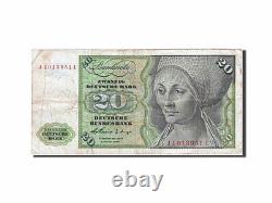#260326 Banknote, GERMANY FEDERAL REPUBLIC, 20 Deutsche Mark, 1960, 1960-01