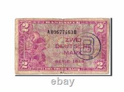 #311714 Banknote, GERMANY FEDERAL REPUBLIC, 2 Deutsche Mark, 1948, KM3b, VG