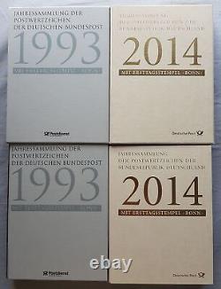 Annual Collection 22 Piece Frg Federal Republic Germany 1993-2014
