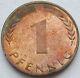 Coin Federal Republic Germany 1 Pfennig 1950 J In Proof