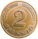 Coin Federal Republic Germany 2 Pfennig 1959 D