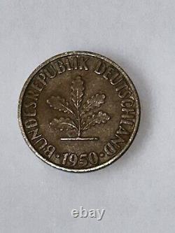 Germany Federal Republic 10 Pfennig, 1950