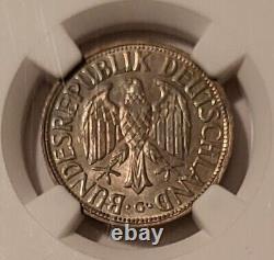 Germany Federal Republic 1954 G Mark MS63 NGC High Guide Value