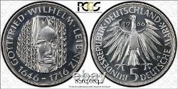 Germany- Federal Republic 5 Mark, 1966-D, J-394, PCGS PR68CAM, Silver Coin
