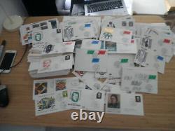 Germany Federal Republic First Day Covers Including Good Private With Vignettes