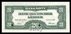 Germany Federal Republic P17, Specimen Banknote
