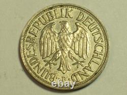 1955-F Allemagne République fédérale 1 Mark KM#110 AU SN4898