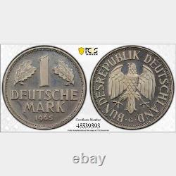 1965 G Allemagne Mark. République fédérale. PCGS PR 67 CAM. KM-110.