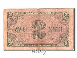 #302840 Billet de banque, RÉPUBLIQUE FÉDÉRALE D'ALLEMAGNE, 2 Deutsche Mark, 1948, VF