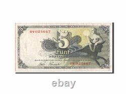 #45270 Billet de banque, ALLEMAGNE RÉPUBLIQUE FÉDÉRALE, 5 Deutsche Mark, 1948, EF
