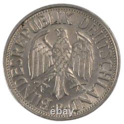 #57102 Coin, RÉPUBLIQUE FÉDÉRALE D'ALLEMAGNE, Mark, 1954, Munich, AU, Cuivre-nickel, k