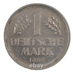 #57102 Coin, RÉPUBLIQUE FÉDÉRALE D'ALLEMAGNE, Mark, 1954, Munich, AU, Cuivre-nickel, k