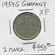 Allemagne 1 Mark 1954 G République Fédérale Rare Monnaie Mondiale