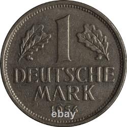 Allemagne République Fédérale 1954-G Mark KM#110 Belle VF+ Très rare