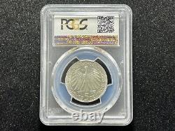 Allemagne- République fédérale 5 Mark, 1966-D, J-394, PCGS PR67CAM, pièce en argent