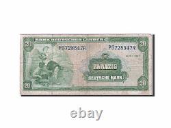 Billet de banque #260015, ALLEMAGNE RÉPUBLIQUE FÉDÉRALE, 20 Deutsche Mark, 1949, 1949-08