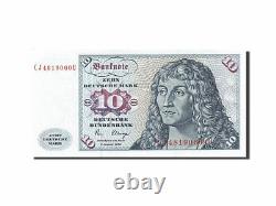 Billet de banque, ALLEMAGNE RÉPUBLIQUE FÉDÉRALE, 10 Deutsche Mark, 1970-1980, 198