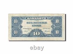 Billet de banque, RÉPUBLIQUE FÉDÉRALE D'ALLEMAGNE, 10 Deutsche Mark, 1949, 1949-08