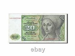 Billet de banque, RÉPUBLIQUE FÉDÉRALE D'ALLEMAGNE, 20 Deutsche Mark, 1960, 1960-01