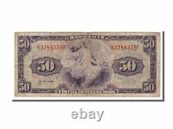 Billet de banque, RÉPUBLIQUE FÉDÉRALE D'ALLEMAGNE, 50 Deutsche Mark, 1948, TB