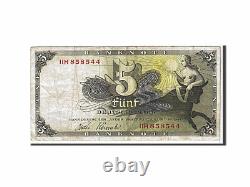 Billet de banque n° 108772, RÉPUBLIQUE FÉDÉRALE D'ALLEMAGNE, 5 Deutsche Mark, 1948, KM13i, E
