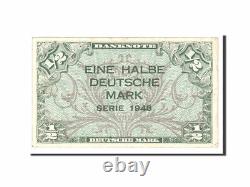 Billet de banque n°113965, ALLEMAGNE RÉPUBLIQUE FÉDÉRALE, 1/2 Deutsche Mark, 1948, Non daté