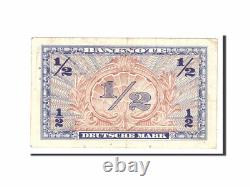 Billet de banque n°113965, ALLEMAGNE RÉPUBLIQUE FÉDÉRALE, 1/2 Deutsche Mark, 1948, Non daté