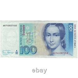 Billet de banque n°809137, ALLEMAGNE RÉPUBLIQUE FÉDÉRALE, 100 Deutsche Mark, 1989, 1989-01