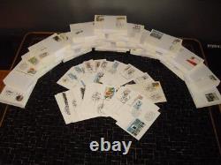 Cartes postales spéciales fédérales postées 2400 pièces