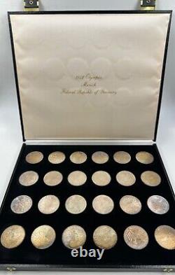 Ensemble de pièces commémoratives des Jeux olympiques de Munich de 1972 en République fédérale d'Allemagne