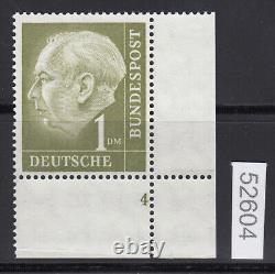 Fédéral 1954, Mich N° 194 W FN 4 Coin Bord Lisse Caoutchouc Très Rare