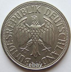 Pièce de la République fédérale d'Allemagne 1 Deutschemark 1961 J en état non circulé