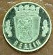Pièce De Monnaie De Preuve Du Patron De 20 Mark De La République Fédérale D'allemagne Avec Les Armoiries De Berlin