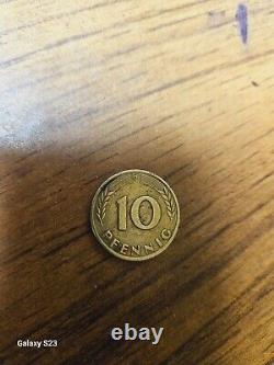 République fédérale d'Allemagne 10 Pfennig, 1949